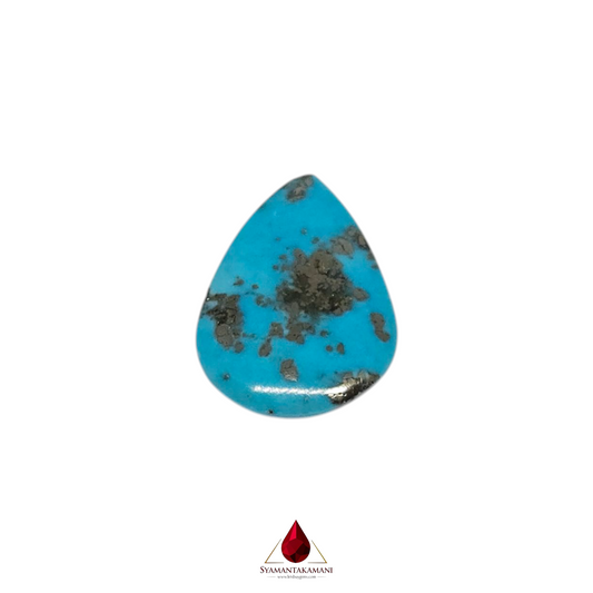 Persian Turquoise (Irani Firoza) 10.10 Carats Pear