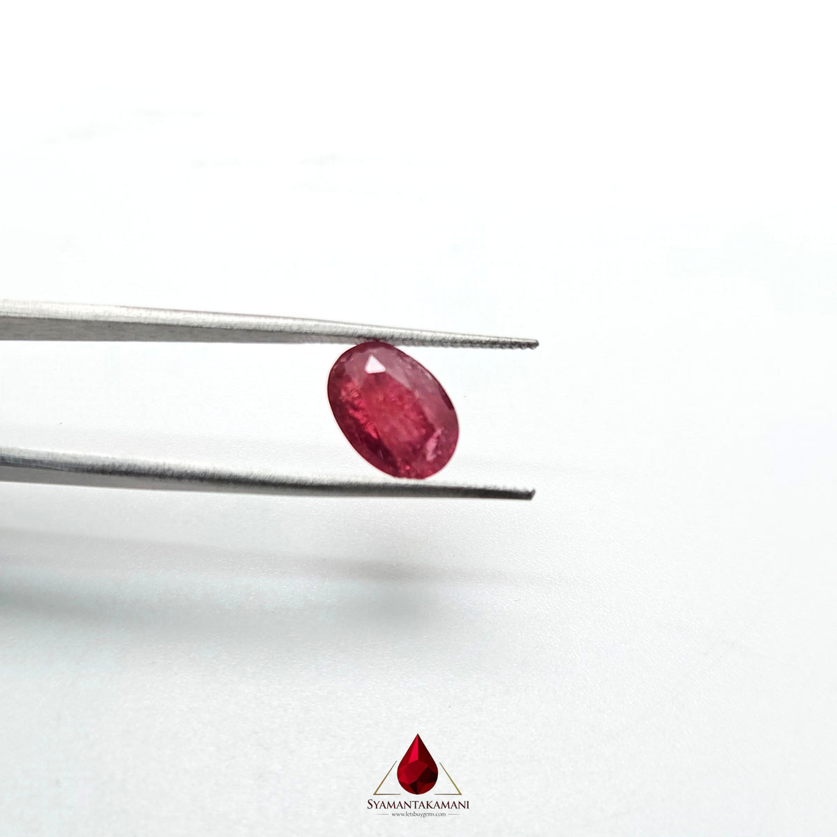Natural Ruby 3.50 Carats Oval Mixed Cut AA+ Grade from Mozambique The Crimson Monarch