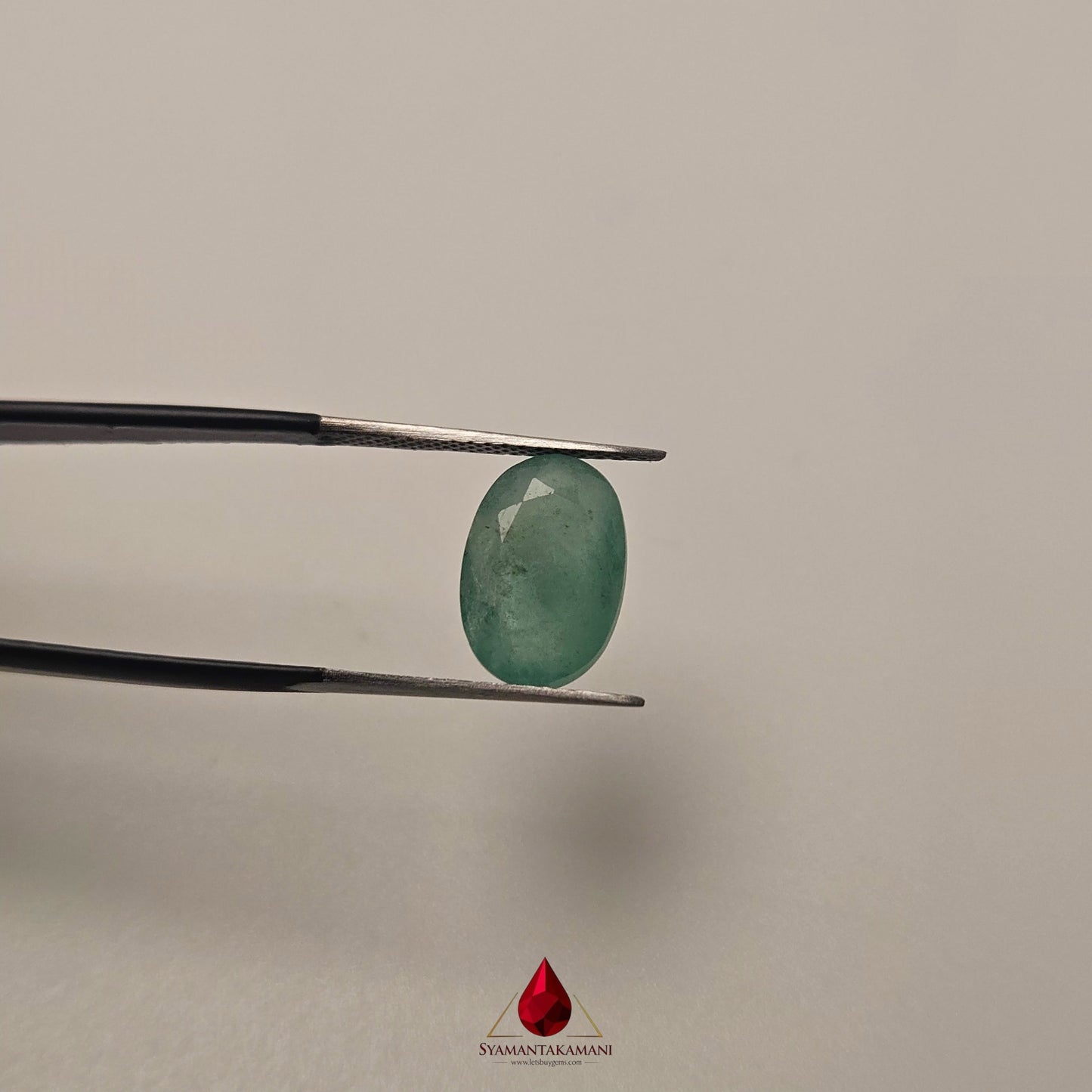 Natural Emerald 3.75 Carat From Zambia A+ Grade