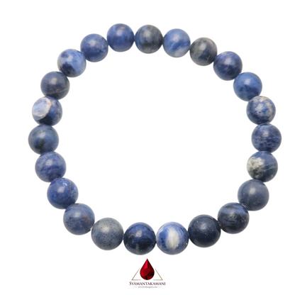 Natural Sodalite Bracelet 8mm The Intuitive Clarity