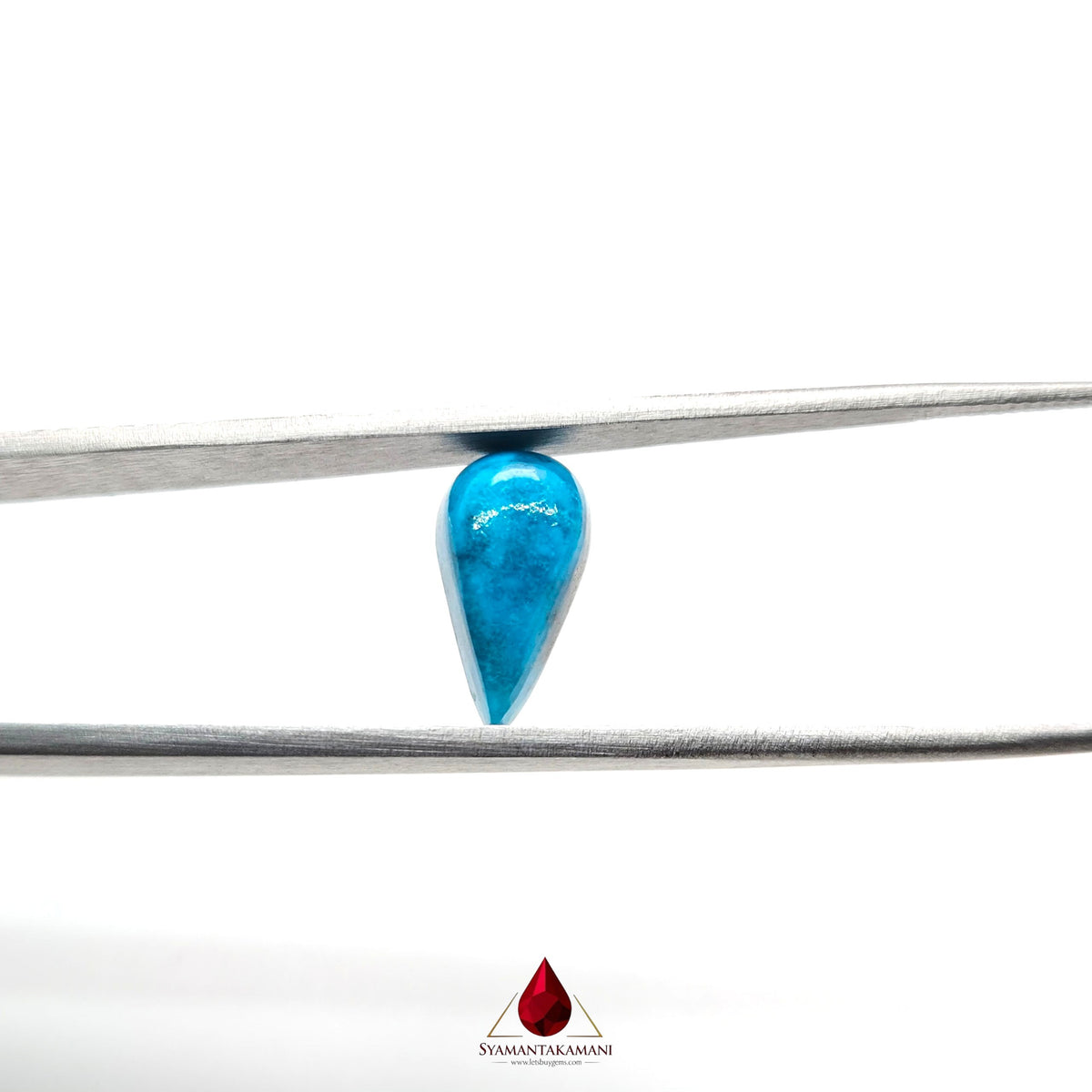 Persian Turquoise (Irani Firoza, Fyroos) 3.39 Carats Pear