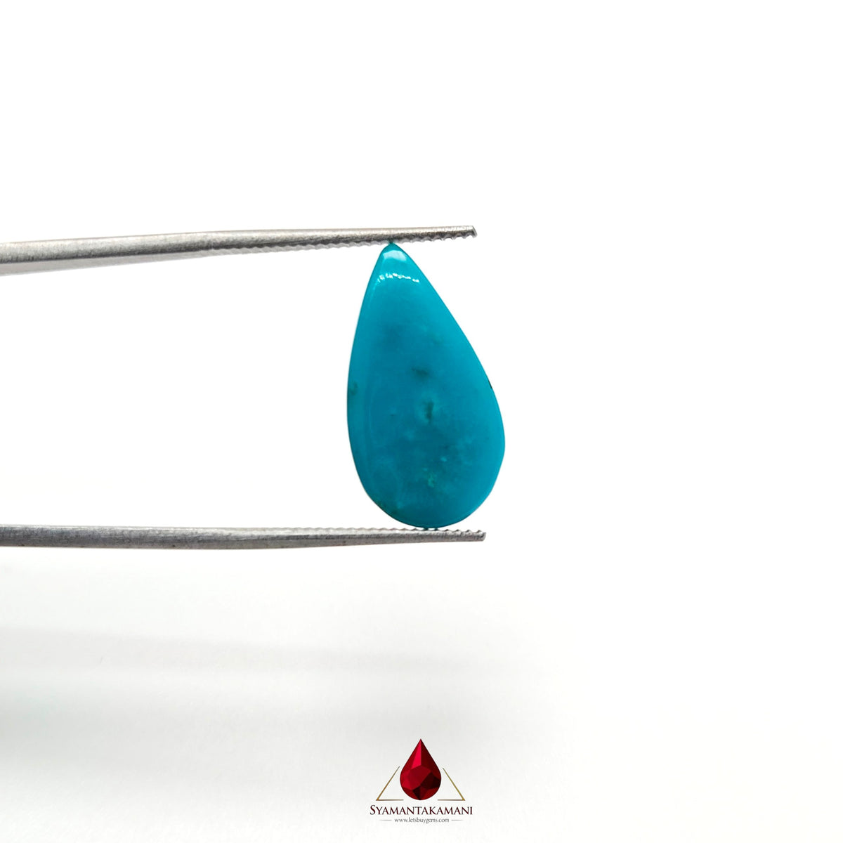 Persian Turquoise (Irani Firoza, Fyroos) 3.15 Carats Pear