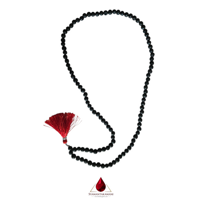 Natural Lavastone 108-Bead Japamala The Earth Anchor