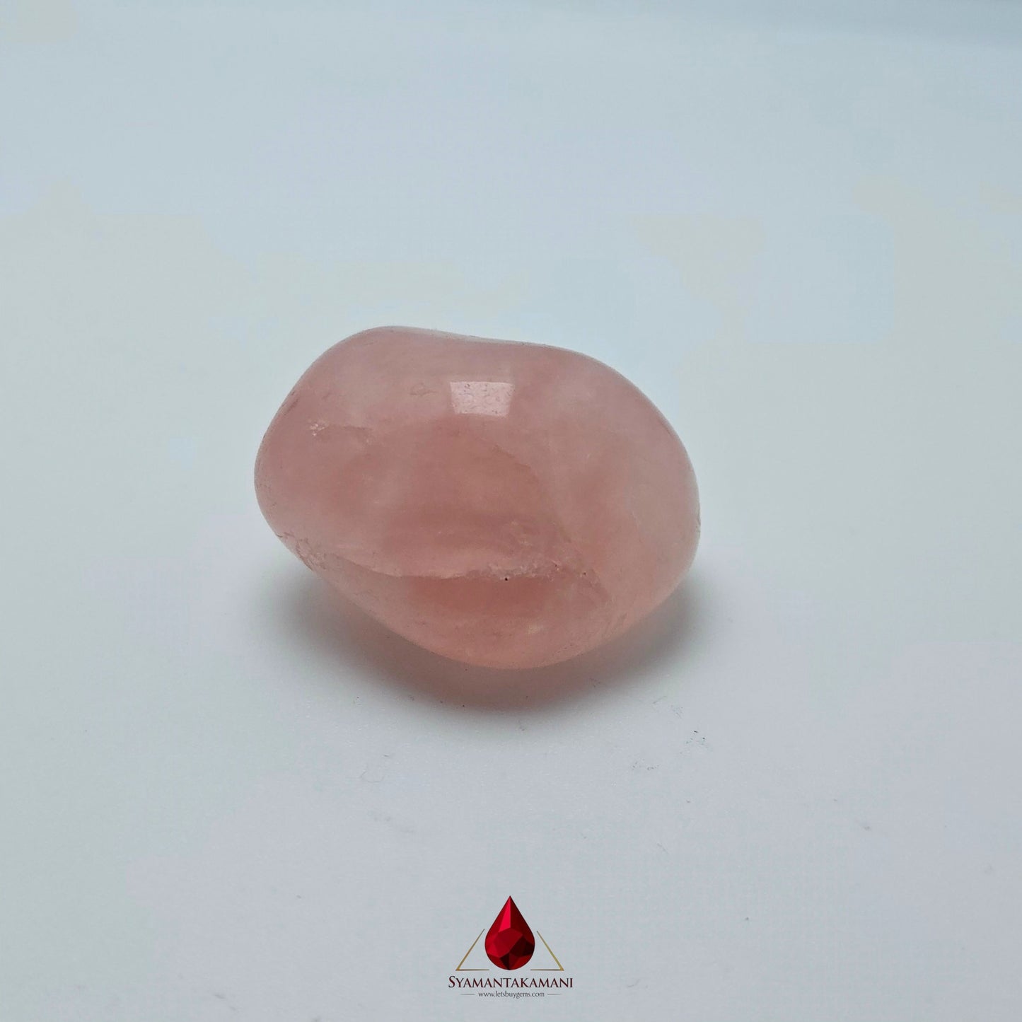 Natural Rose Quartz Tumbled Stone
