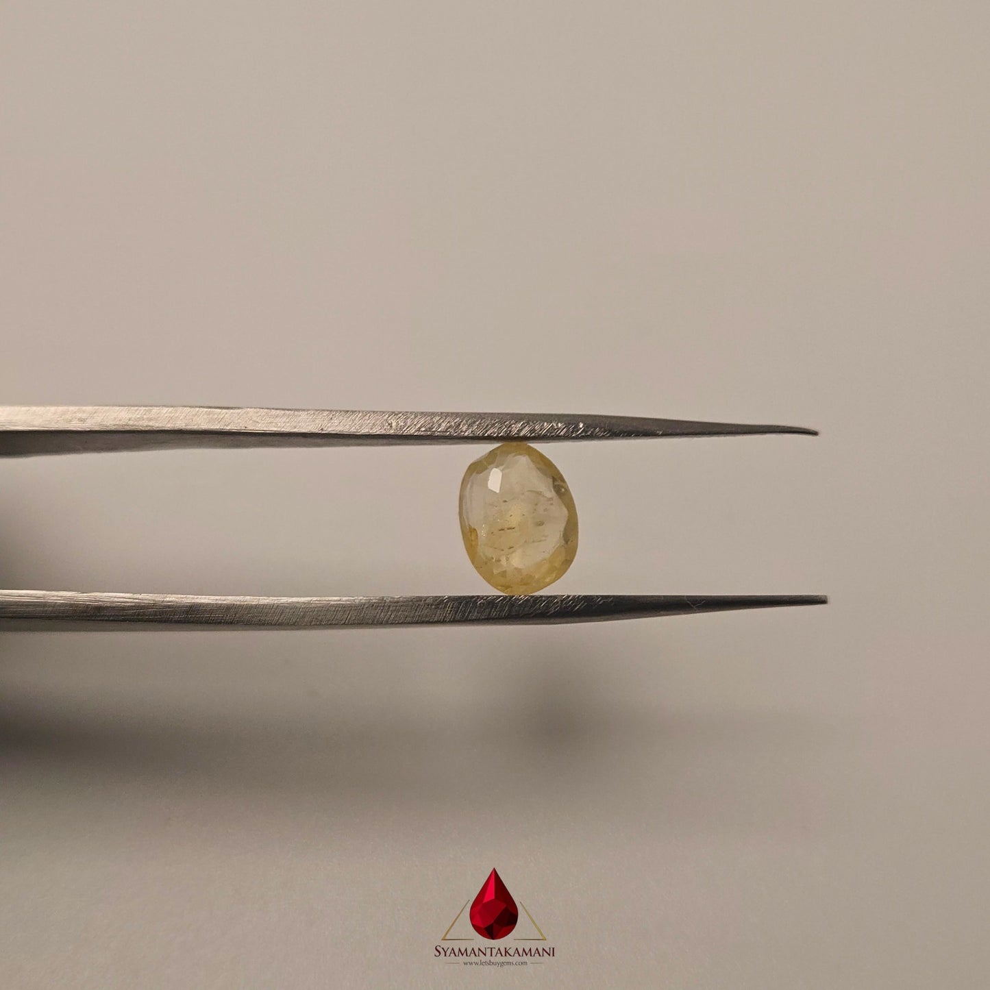 Natural Yellow Sapphire (Pukhraj) 1.80 Carat Untreated Unheated From Sri Lanka AA Grade