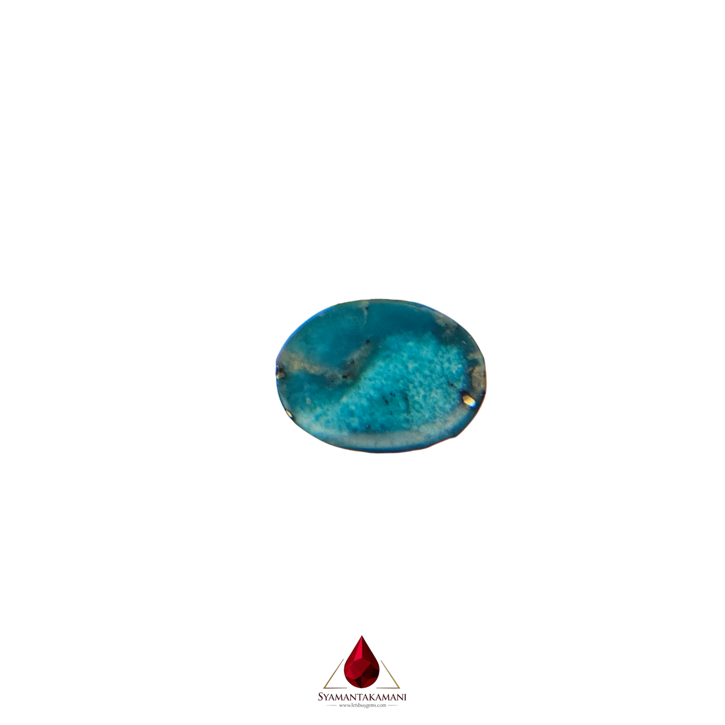 Persian Turquoise (Irani Firoza) 3.60 Carats Oval