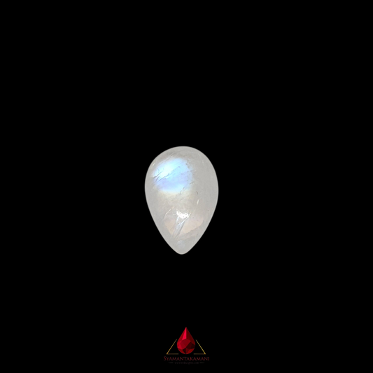 Rainbow Moonstone 5.45 Carats Pear