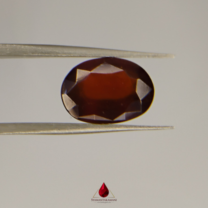 Hessonite 5.00 Carats Oval Mix Cut