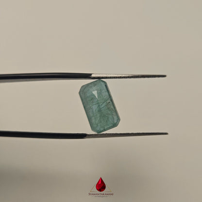 Natural Emerald 3.40 Carat From Zambia AA Grade