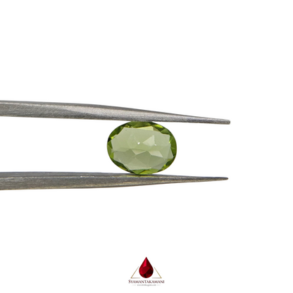 Peridot Oval 1.15 Carats AAAA Quality Burma