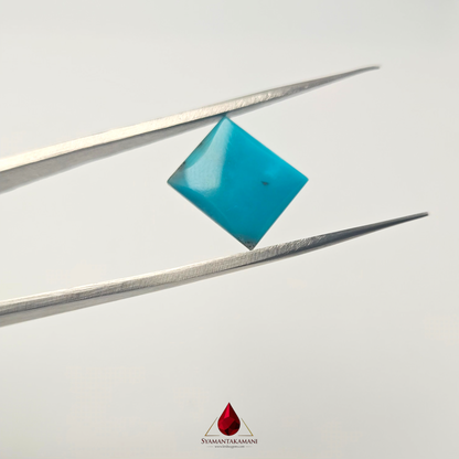 Persian Turquoise (Irani Firoza, Fyroos) 7.50 Carats Rectangle
