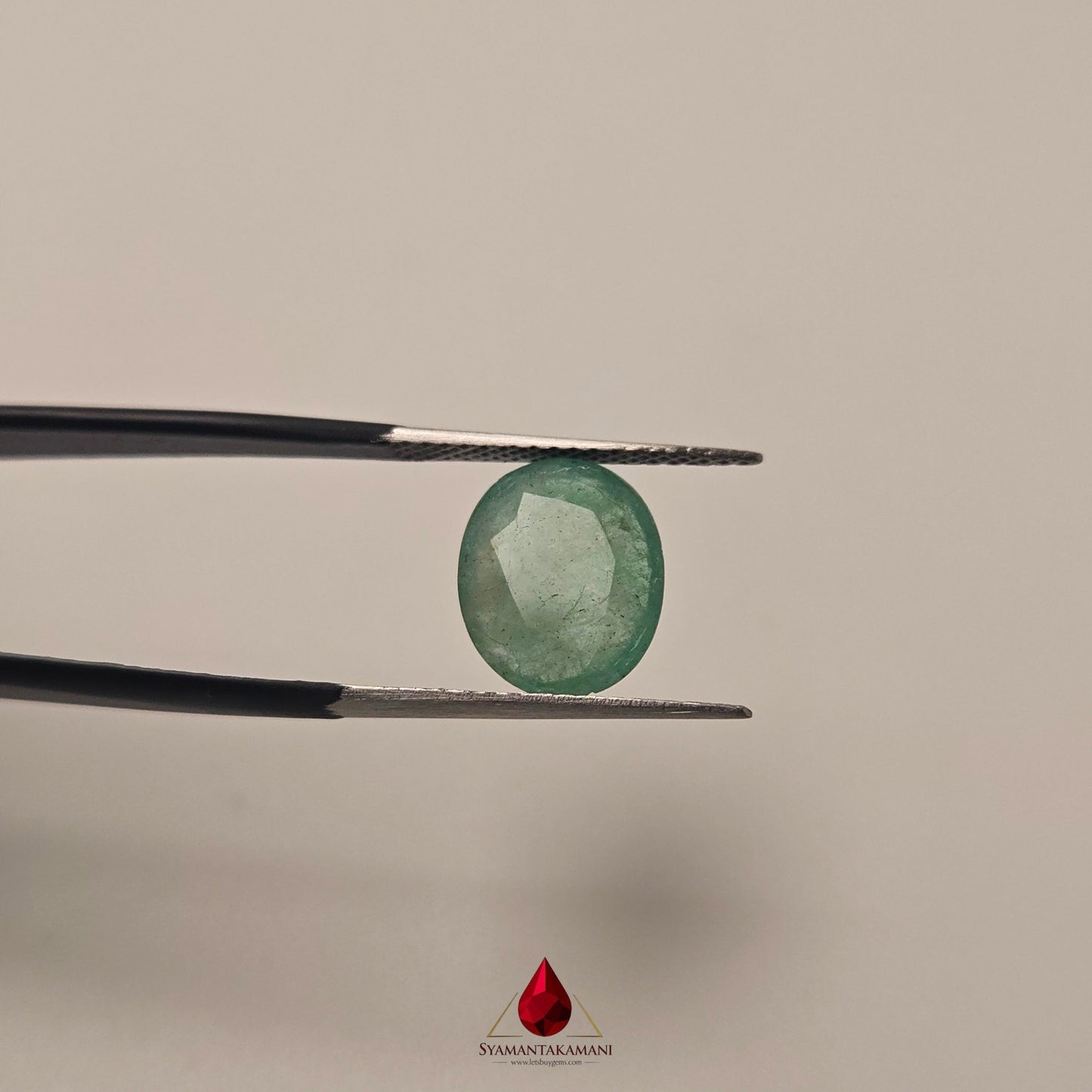 Natural Emerald 2.95 Carat From Zambia A Grade