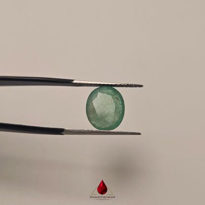 Natural Emerald 2.95 Carat From Zambia A Grade