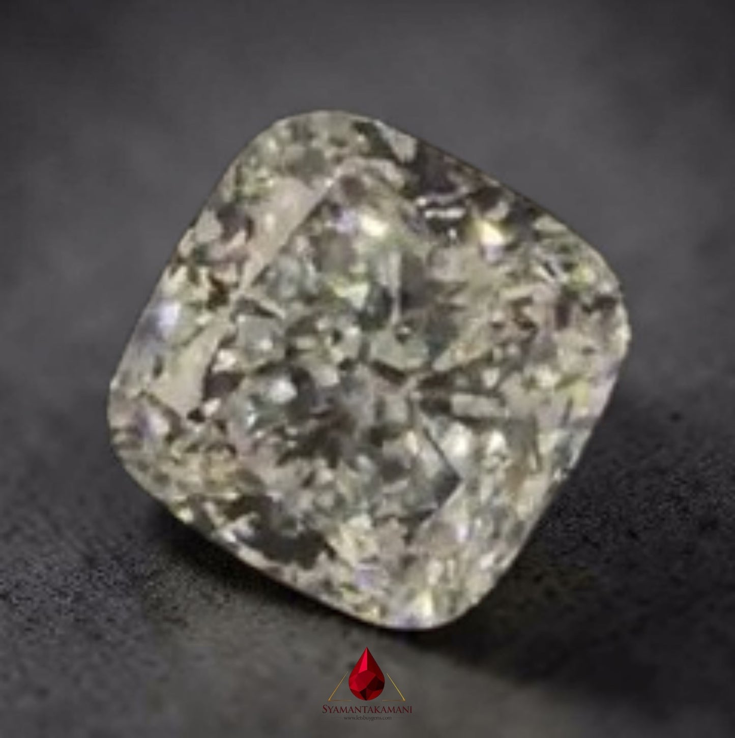 Diamond (Lab-Grown) 6.24 Carat E-VVS2 Square Cushion IGI Certified  The Brilliant Core