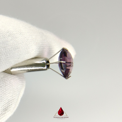 Amethyst Checker Cut Square 3.20 Carats