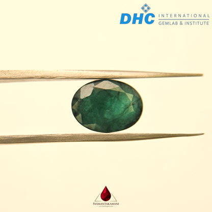 Natural Emerald 5.25 Carat From Zambia AAA+ Grade The Majestic Presence