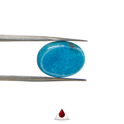 Persian Turquoise (Irani Firoza) 4.05 Carats Oval