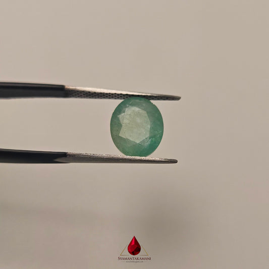 Natural Emerald 2.25 Carat From Zambia A Grade