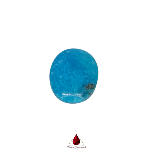 Persian Turquoise (Irani Firoza) 4.05 Carats Oval