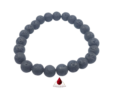 Natural Lavastone Bracelet