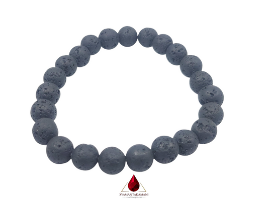 Natural Lavastone Bracelet