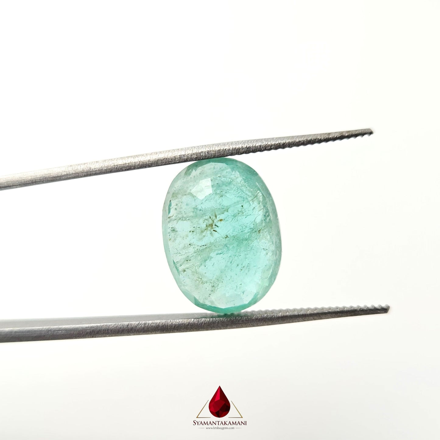 Natural Ethiopian Emerald 6.87 Carat AA Quality Oval Mix Cut