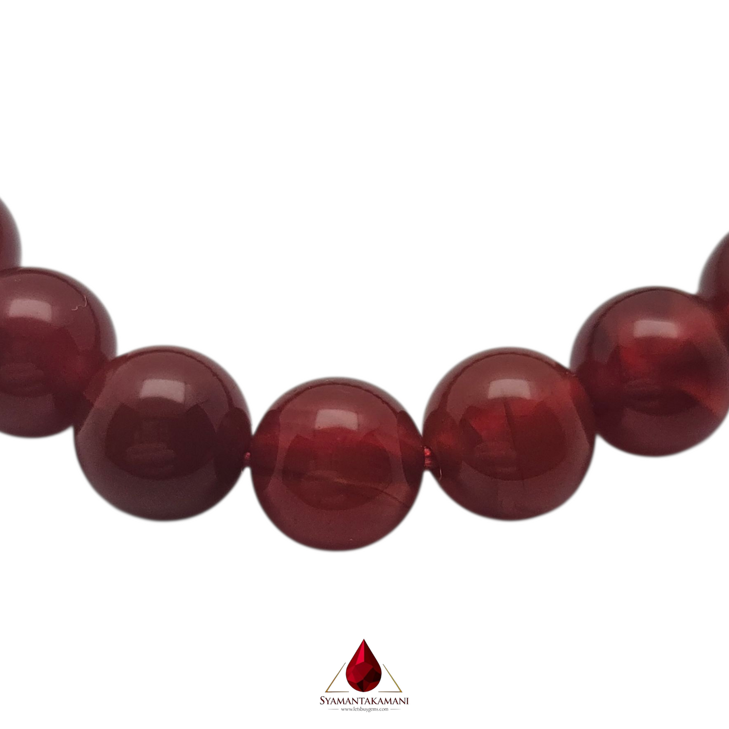 Natural Carnelian Bracelet 8mm The Fiery Vitality