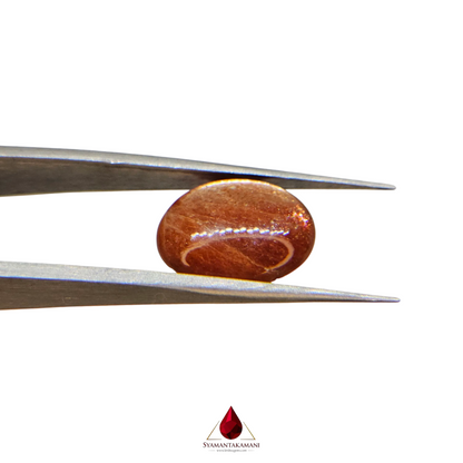 Sunstone 4.45 Carats Oval Cabochon