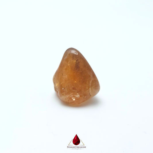 Natural Citrine Tumbled Stone Untreated Unheated