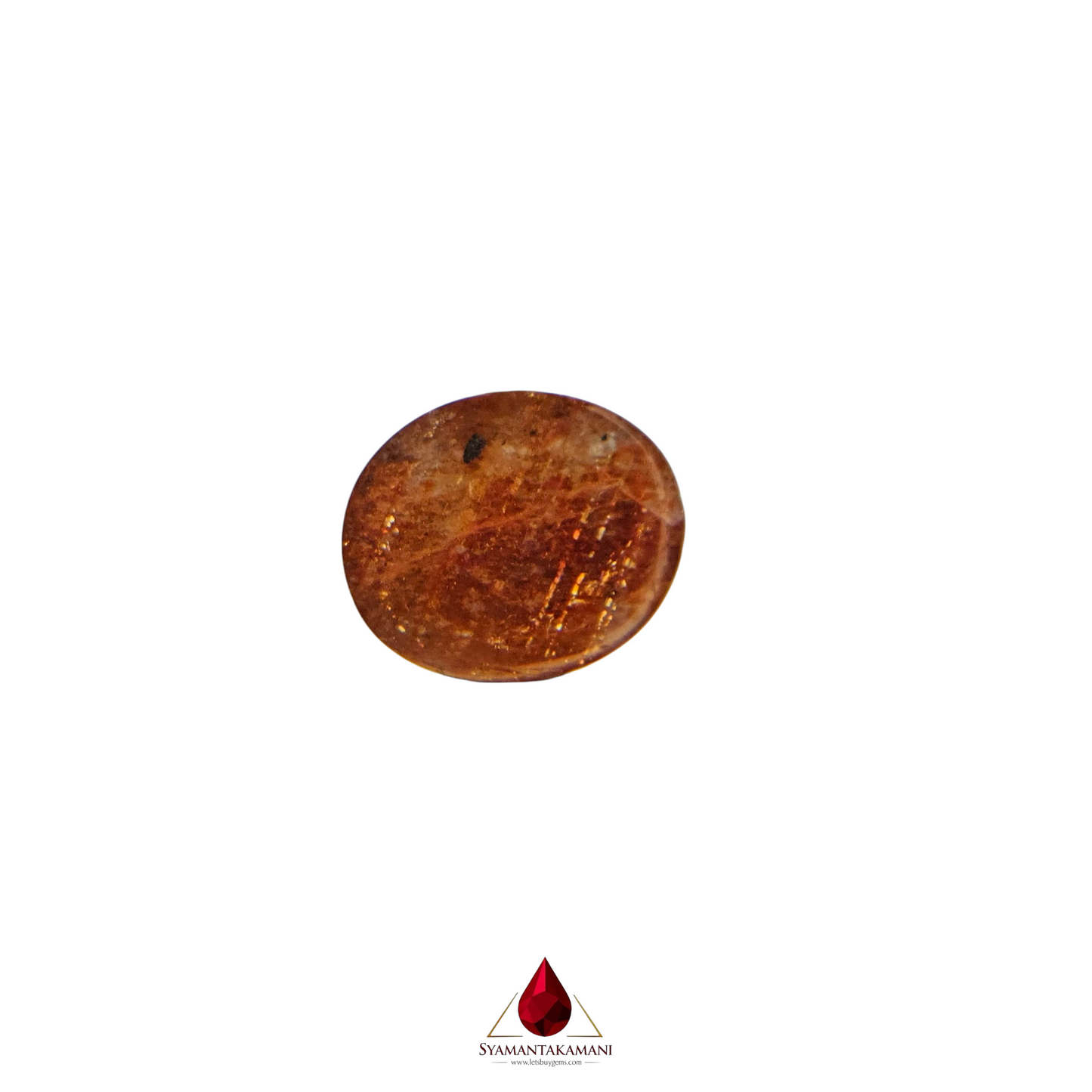 Sunstone 3.80 Carats Oval Cabochon