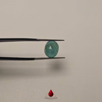Natural Emerald 3.65 Carat From Zambia A+ Grade