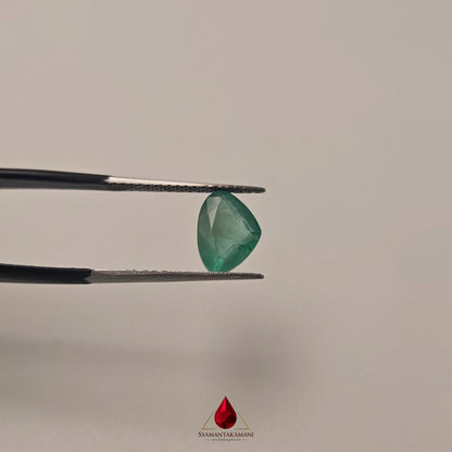 Natural Emerald 1.65 Carat From Zambia AA+ Grade