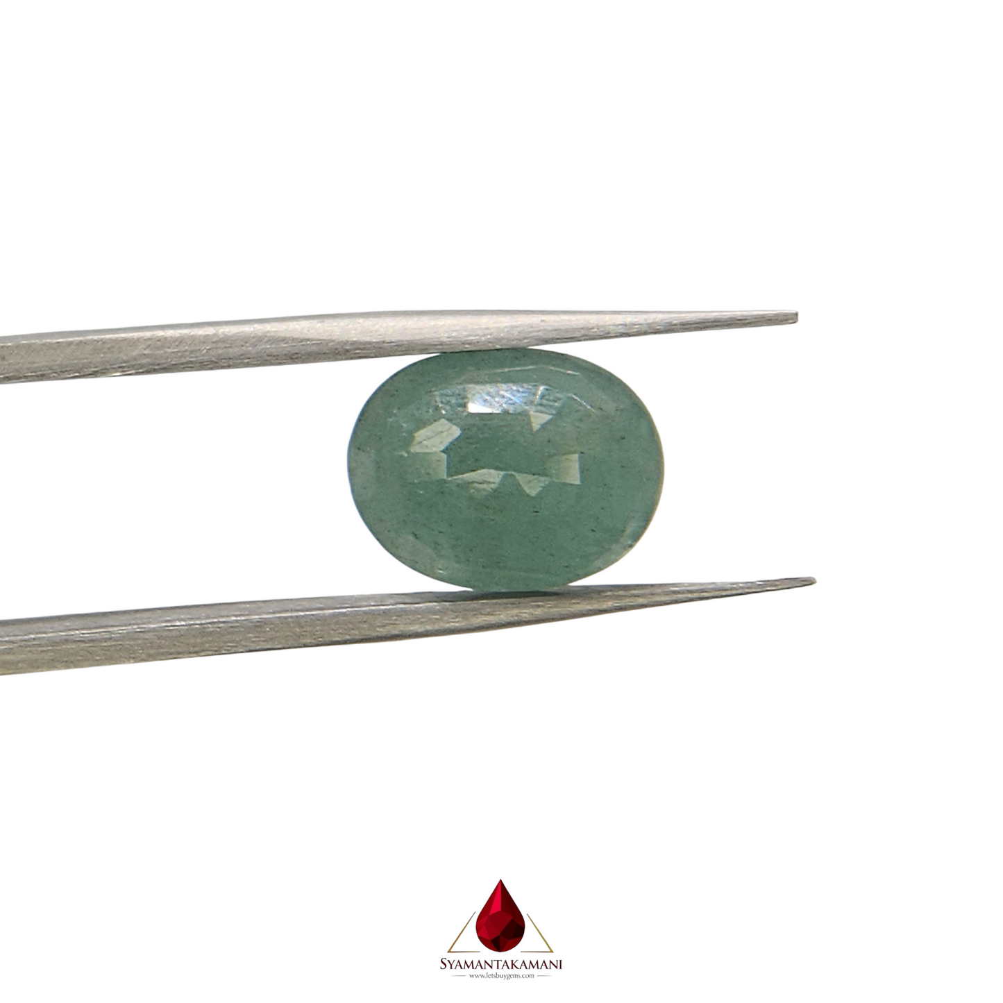 Emerald Oval 3.98 Carats Zambian