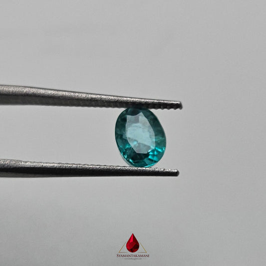 Natural Emerald 0.97 Carat From Zambia AAA+ Grade The Verdant Sovereign