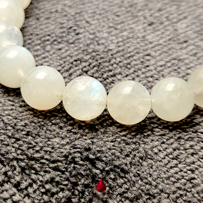Natural Moonstone Bracelet 10mm Beads The Lunar Magic
