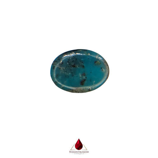 Persian Turquoise (Irani Firoza) 4.95 Carats Oval