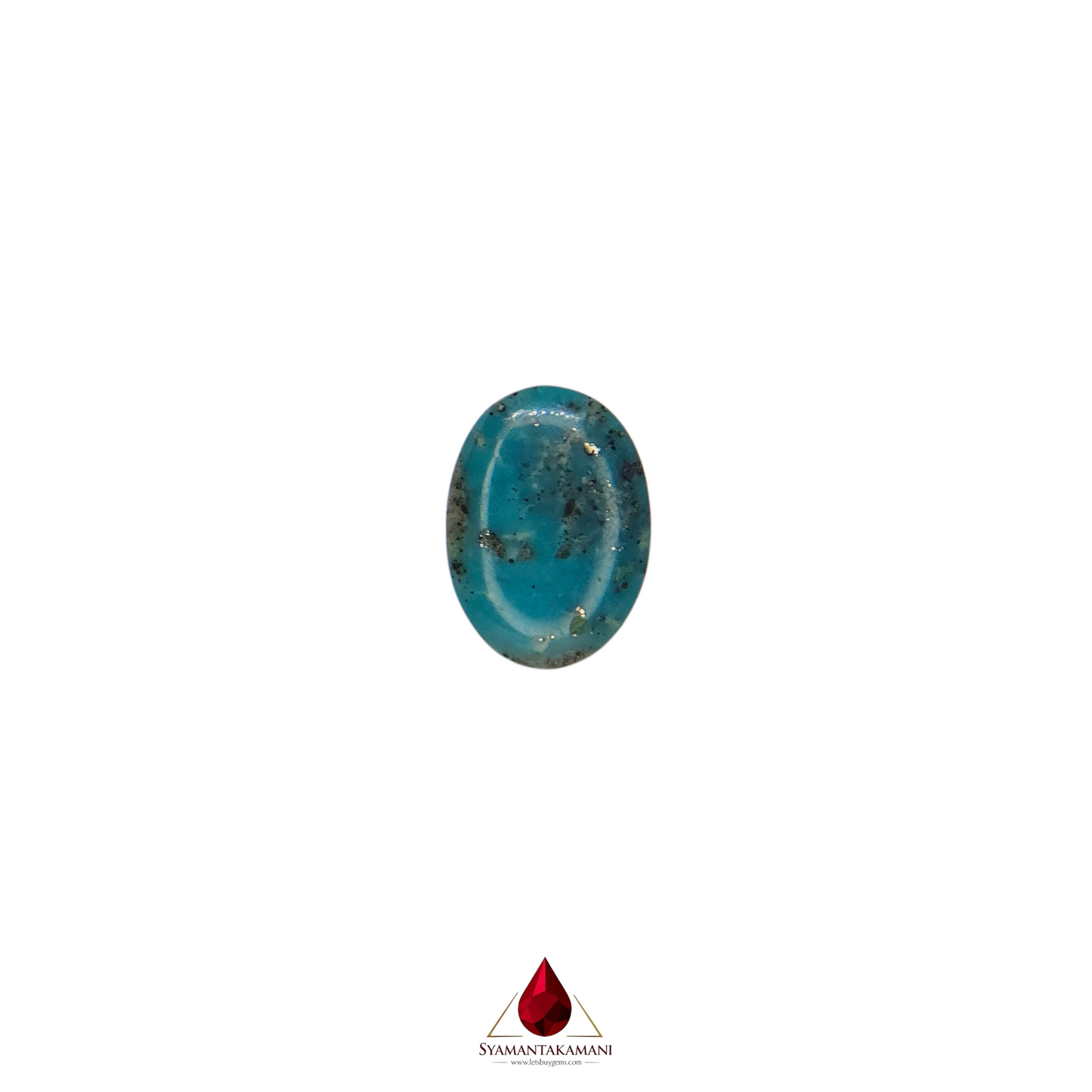 Persian Turquoise (Irani Firoza) 4.95 Carats Oval