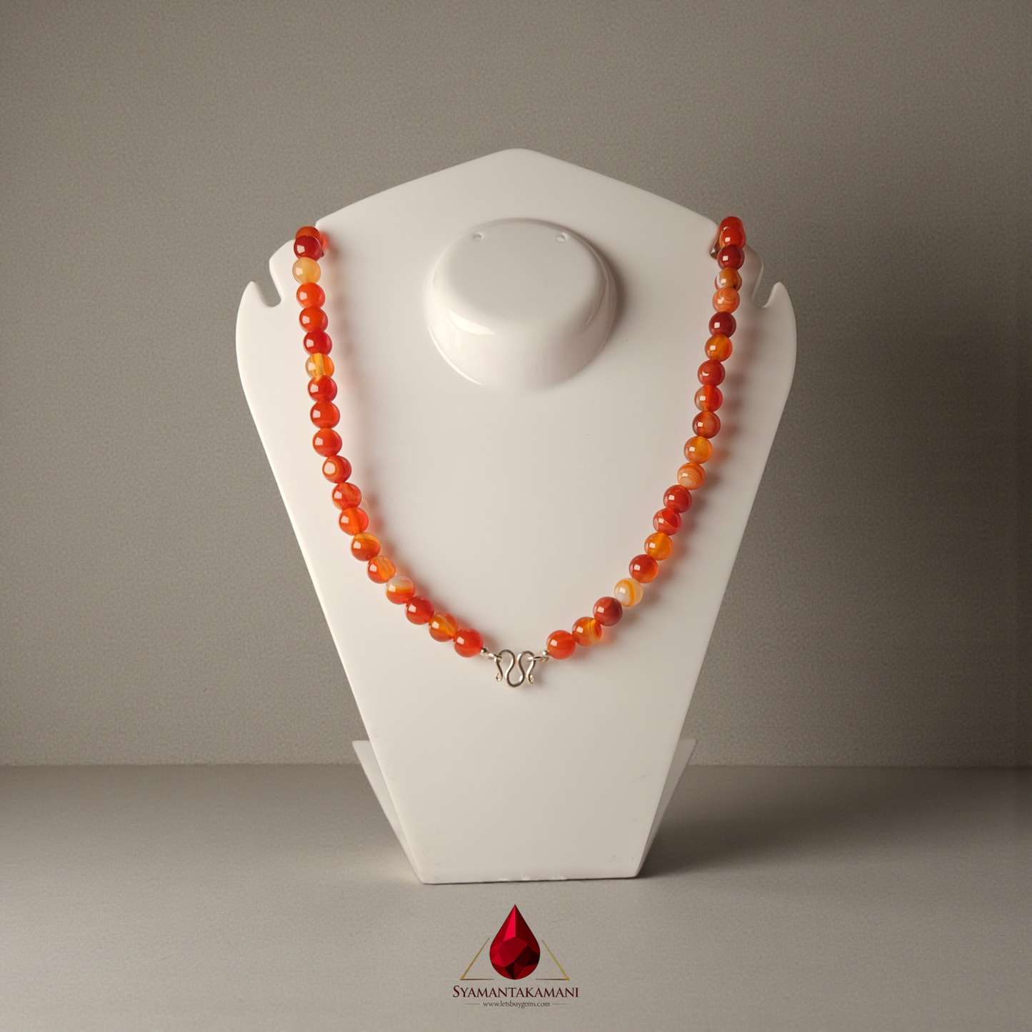 Natural Red Carnelian Statement Necklace The Radiant Vitality
