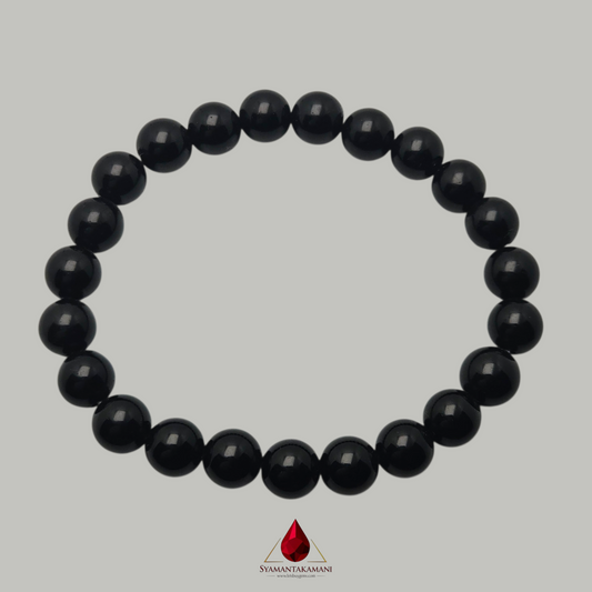 Natural Black Tourmaline Bracelet 8mm The Ultimate Protection