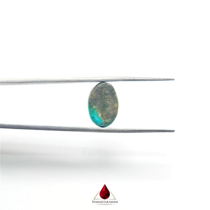 Persian Turquoise (Irani Firoza, Fyroos) 3.92 Carats Oval