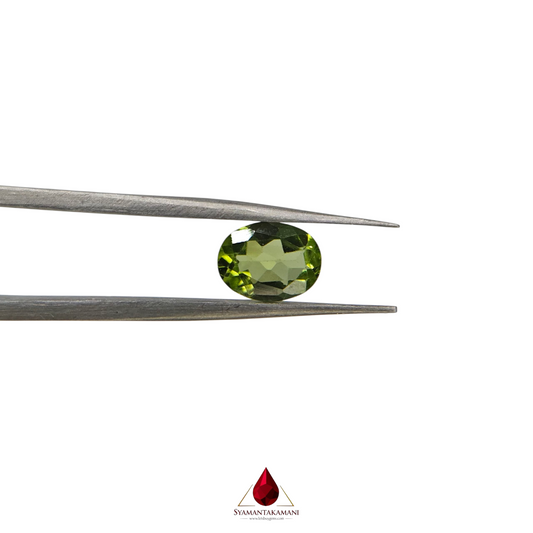 Peridot Oval 1.15 Carats AAAA Quality Burma