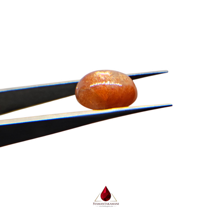 Sunstone 8.25 Carats Round Cabochon