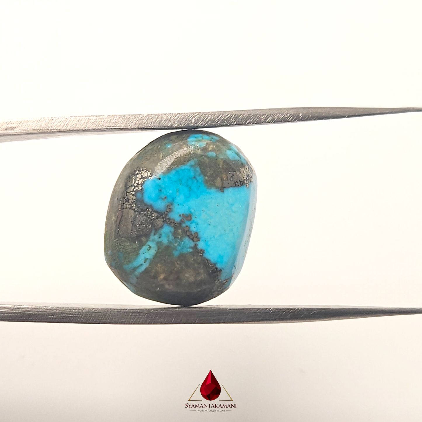 Persian Turquoise (Irani Firoza, Fyroos) 13.95 Carats Oval