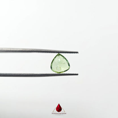 Natural Tourmaline (Mint Green) From Brazil 1.10 Carat AAA Quality Fancy Cut (Pear) The Fresh Breeze