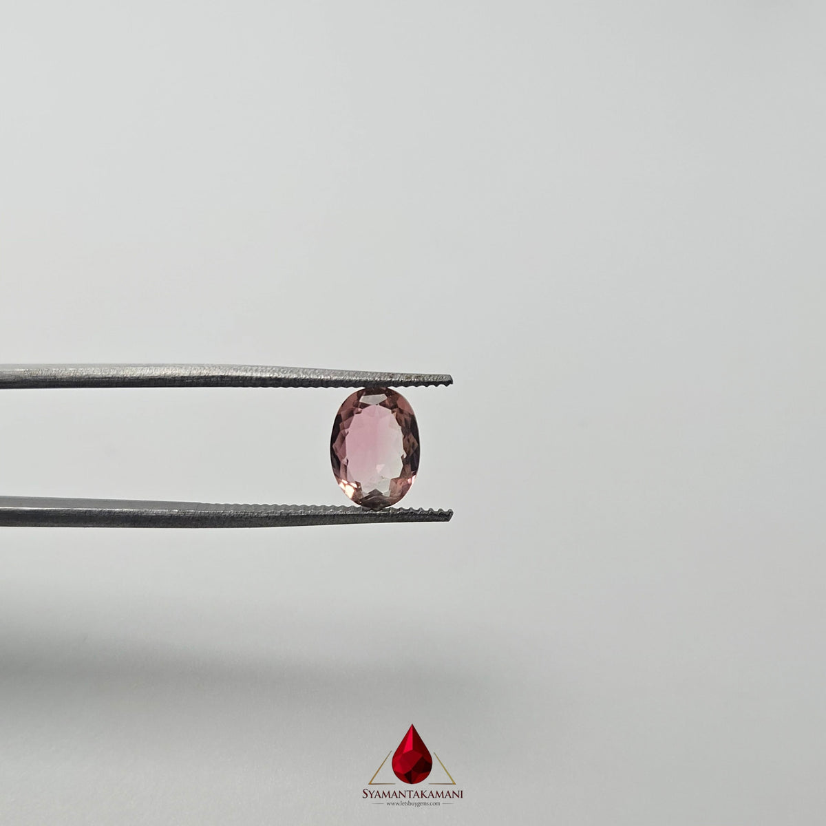 Natural Tourmaline (Pink) From Brazil 1.16 Carat AAA+ Quality Oval Mix Cut The The Radiant Rose