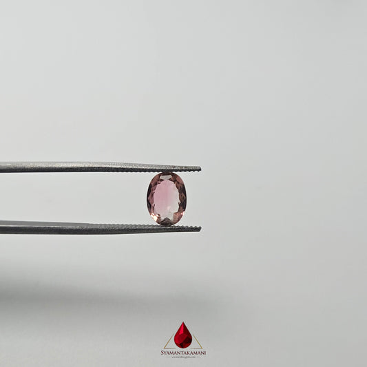 Natural Tourmaline (Pink) From Brazil 1.16 Carat AAA+ Quality Oval Mix Cut The The Radiant Rose