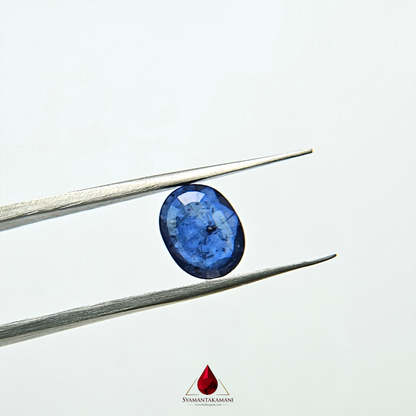 Natural Blue Sapphire 2.20 Carat Untreated AAA+  (Neelam) The Ethereal Crown