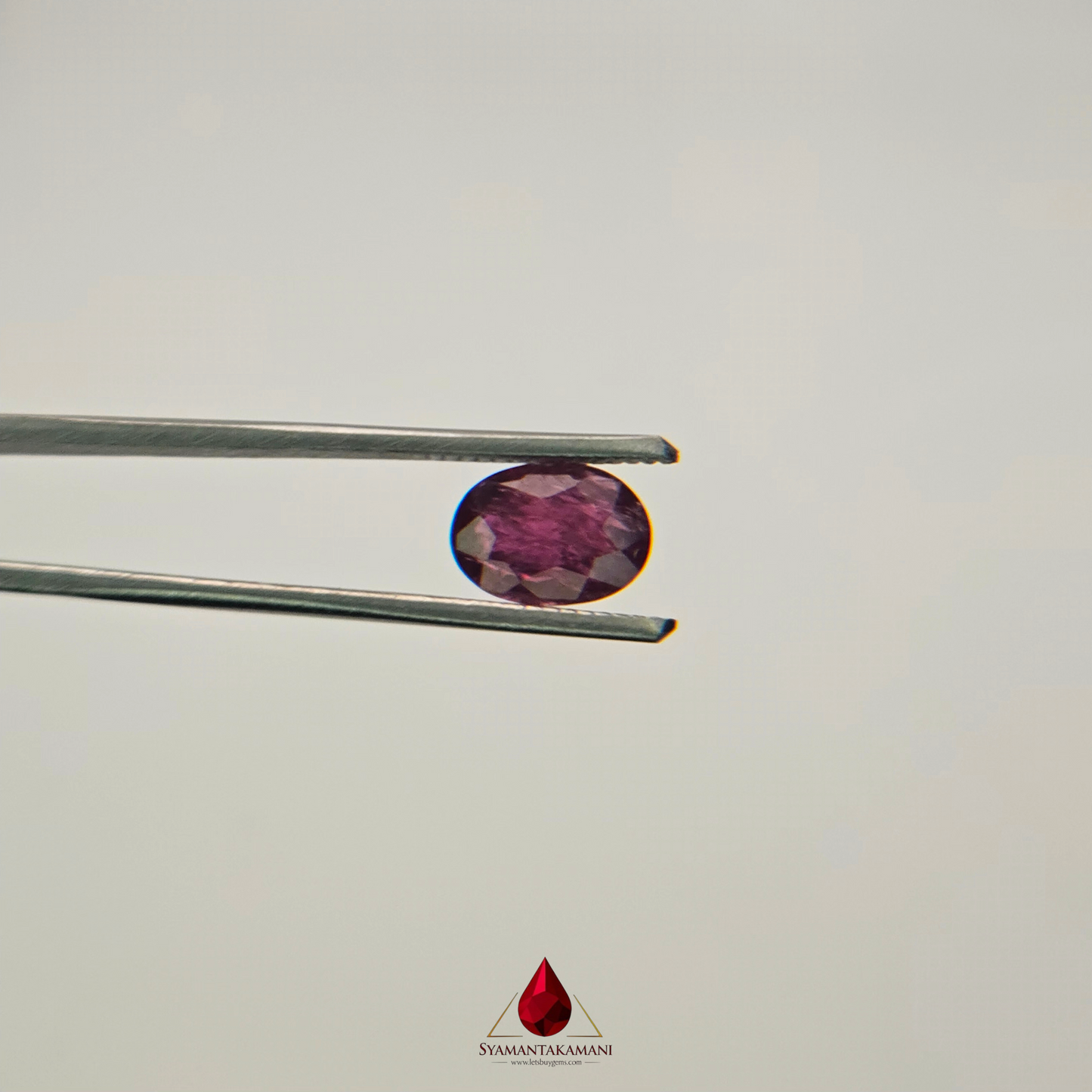 Natural Untreated Mozambique Ruby 2.00 Carats Oval Mix Cut