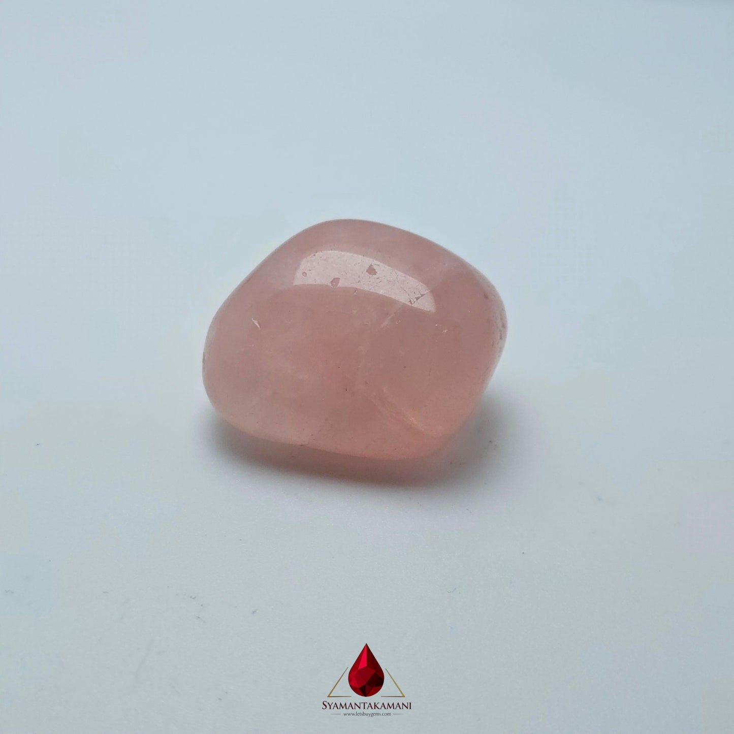 Natural Rose Quartz Tumbled Stone