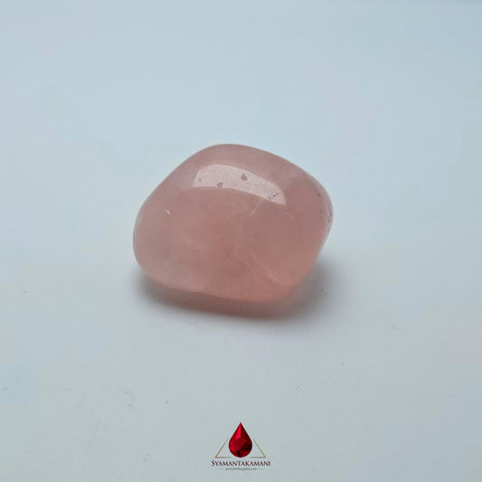 Natural Rose Quartz Tumbled Stone